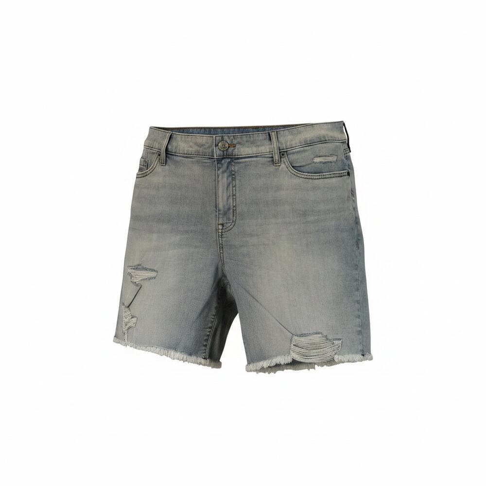 Torrid Womens  Feel the Fit Boyfriend Vintage Stretch Jean Shorts - Size 22